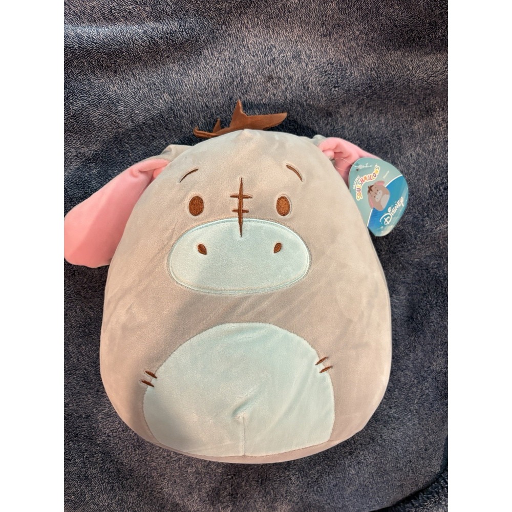 Squishmallow Eeyore 10 inch Brand New With Tags, Soft Toy Plush, Disney